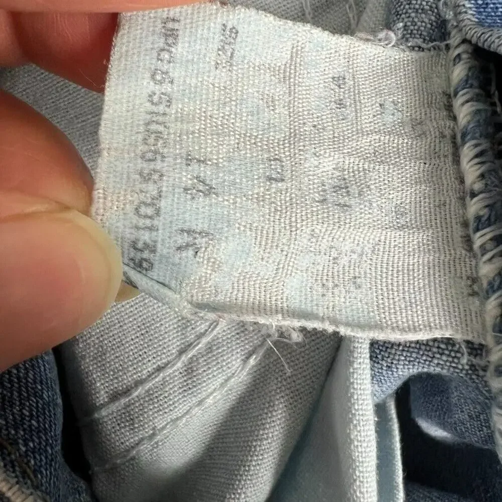 LL Bean Jeans Womens 14 (30.5x26.5) Relaxed Fit Blue Mom Medium Wash Cotton Vtg